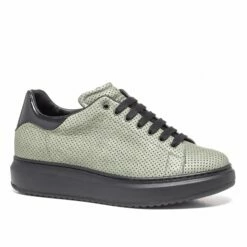 Hanoi - Elevator Sneakers In Mix Of Leathers From 2.4 To 3.1 Inches