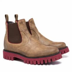 George Town - Elevator Boots In Full Grain Leather From 2.4 To 4 Inches -Guidomaggi Shop 533
