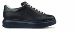 Miramas - Elevator Sneakers In Full Grain Leather From 2.4 To 3.1 Inches -Guidomaggi Shop a13d3541 01 1