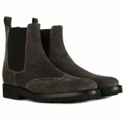 Aquila - Elevator Boots In Suede Leather From 2.4 To 4 Inches -Guidomaggi Shop a13d9742 finale 2 1