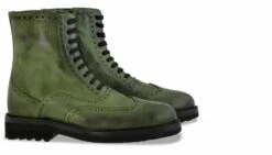 Hudson Yards - Elevator Boots In Full Grain Leather From 2.4 To 4 Inches