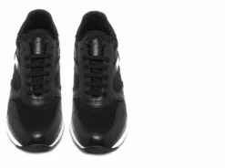 Arkansas - Elevator Sneakers In Leather/fabric Mix From 2.4 To 3.1 Inches -Guidomaggi Shop arkansas elevator shoes 1 1