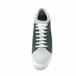 Ballard - Elevator Sneakers In Leather/fabric Mix From 2.4 To 3.1 Inches -Guidomaggi Shop ballard elevator shoes