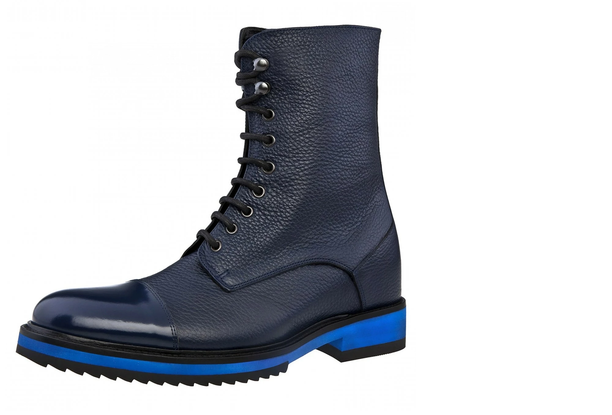 Oslo - Elevator Boots In Mix Of Leathers From 2.4 To 3.1 Inches 4 Oslo - Elevator Boots In Mix Of Leathers From 2.4 To 3.1 Inches - Image 2