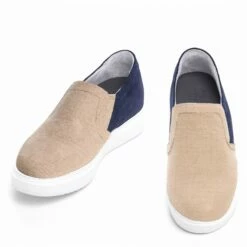 Calabasas - Elevator Slip-ons In Fabric Up To 2.6 Inches