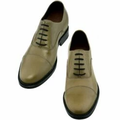 Cambridge - Elevator Shoes In Full Grain Leather From 2.4 To 3.1 Inches