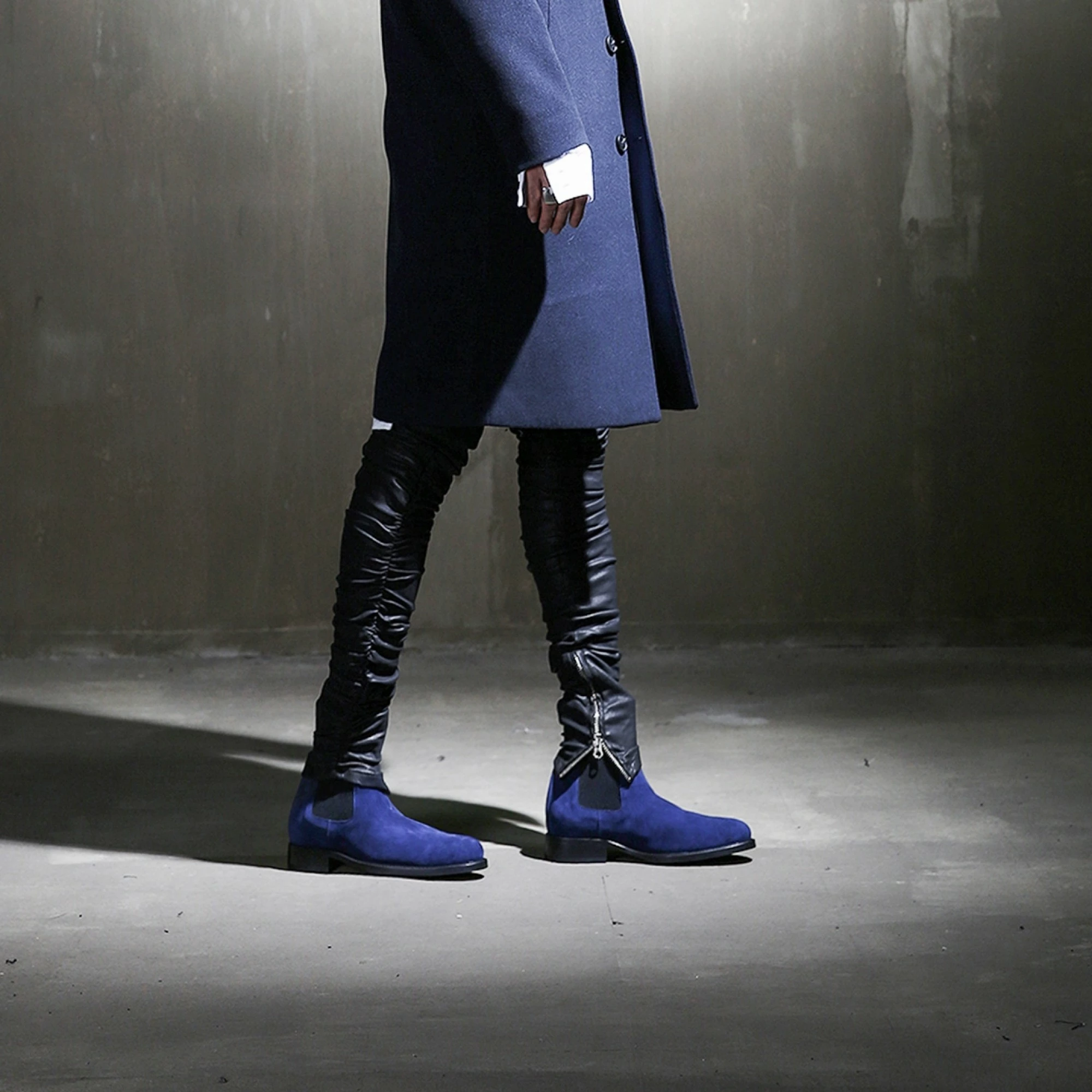 Manchester - Elevator Boots In Suede Leather From 2.4 To 3.1 Inches 7 Manchester - Elevator Boots In Suede Leather From 2.4 To 3.1 Inches - Image 5