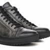 Clapham - Elevator Sneakers In Full Grain Leather From 2.4 To 3.1 Inches 2 Clapham - Elevator Sneakers In Full Grain Leather From 2.4 To 3.1 Inches -Guidomaggi Shop clapham scarpe con rialzo 1 2