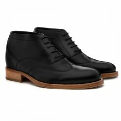 Memphis - Elevator Boots In Full Grain Leather From 2.4 To 3.1 Inches -Guidomaggi Shop coppialaterale4 1