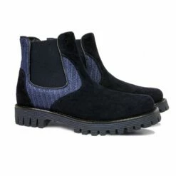 Maastricht - Elevator Boots In Leather/fabric Mix From 2.4 To 4 Inches -Guidomaggi Shop dsc04035 finale 3 1