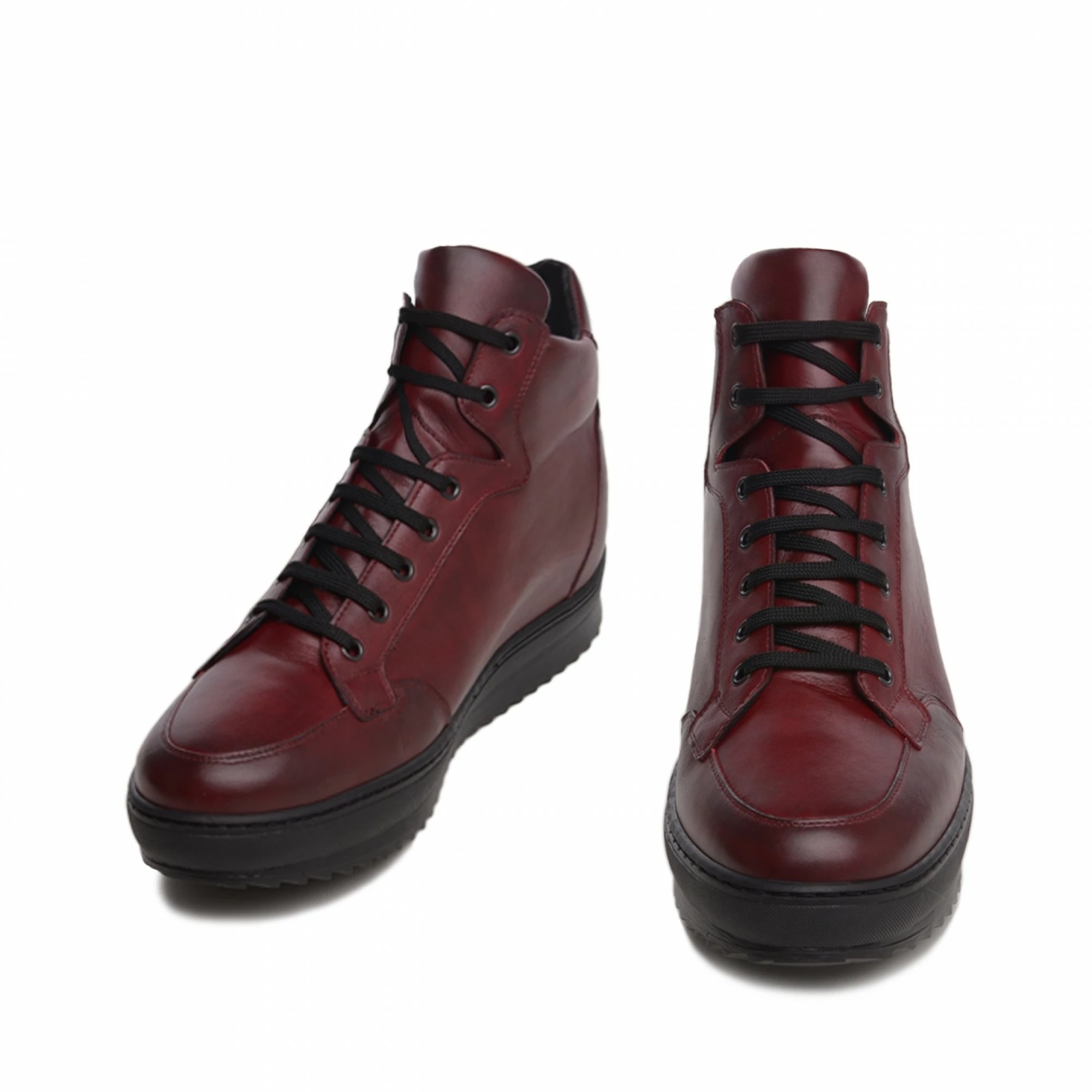 Rostov - Elevator Sneakers In Full Grain Leather From 2.4 To 4 Inches 3 Rostov - Elevator Sneakers In Full Grain Leather From 2.4 To 4 Inches