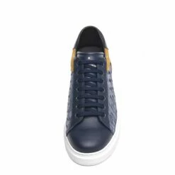 Zaragoza - Elevator Sneakers In Full Grain Leather From 2.4 To 3.1 Inches -Guidomaggi Shop elevated shoes zaragoza