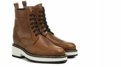 Caledon - Elevator Boots In Full Grain Leather From 4 To 6 Inches