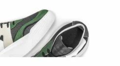 O'Neal - Elevator Sneakers In Leather/fabric Mix From 2.4 To 4 Inches -Guidomaggi Shop elevator shoes 157