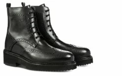 Asia - Elevator Boots In Full Grain Leather From 4 To 6 Inches