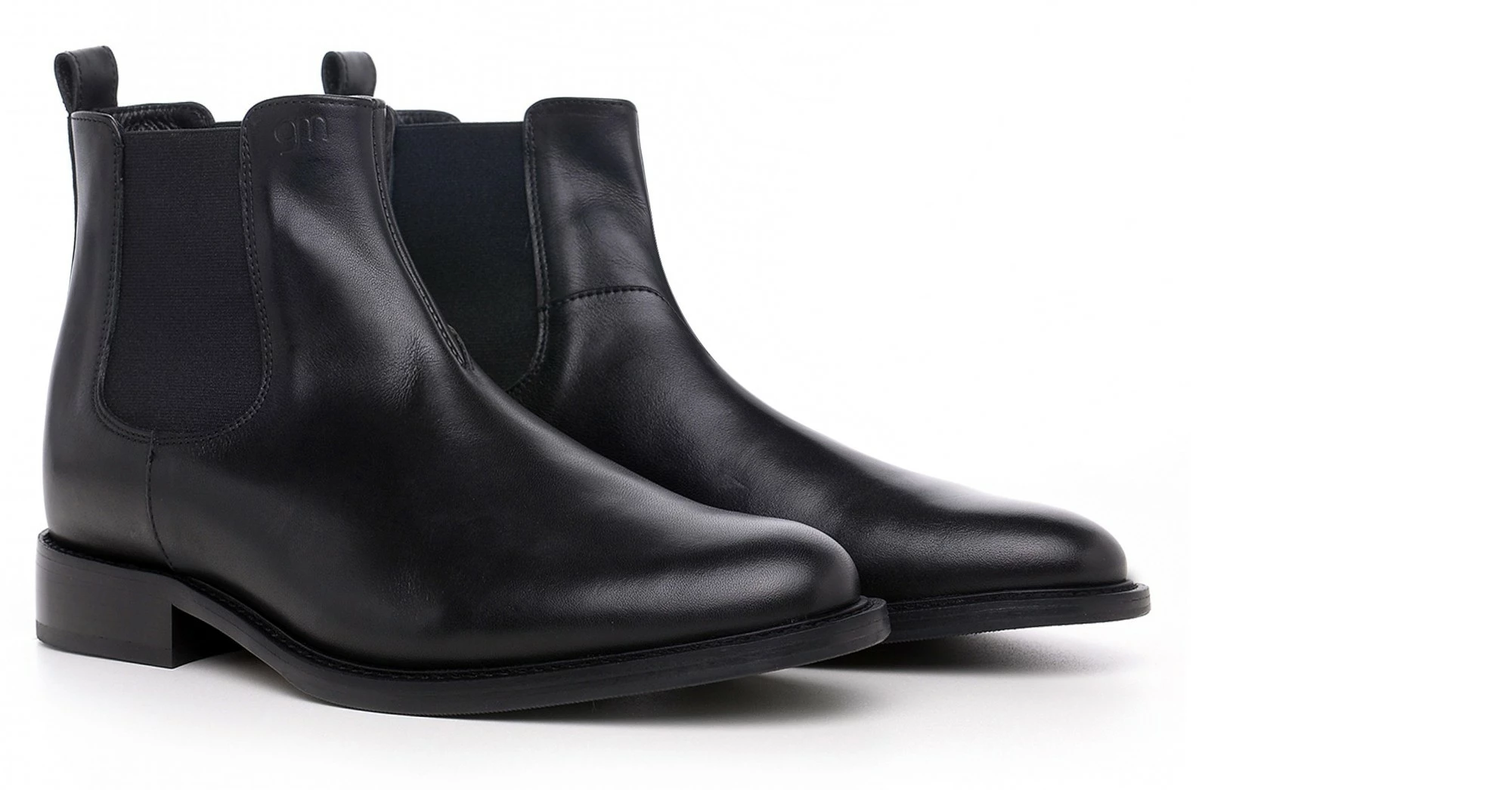 Marylebone - Elevator Boots In Full Grain Leather From 2.4 To 4 Inches 3 Marylebone - Elevator Boots In Full Grain Leather From 2.4 To 4 Inches