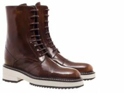 Indiana - Elevator Boots In Patent Leather From 4 To 6 Inches
