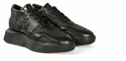 The Legend - Elevator Sneakers In Mix Of Leathers From 2.4 To 3.1 Inches
