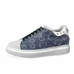 Star City - Elevator Sneakers In Mix Of Leathers From 2.4 To 3.1 Inches -Guidomaggi Shop elevator shoes 2 16