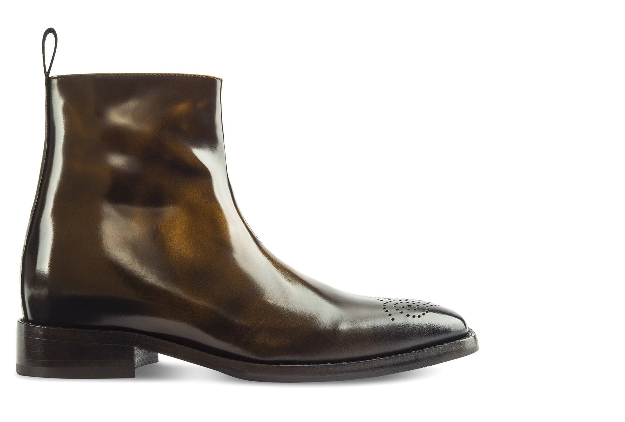 Arles - Elevator Boots In Brushed Leather From 2.4 To 4 Inches 4 Arles - Elevator Boots In Brushed Leather From 2.4 To 4 Inches - Image 2