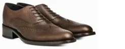 Houston - Elevator Shoes In Full Grain Leather From 2.4 To 3.1 Inches