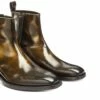 Arles - Elevator Boots In Brushed Leather From 2.4 To 4 Inches 2 Arles - Elevator Boots In Brushed Leather From 2.4 To 4 Inches -Guidomaggi Shop elevator shoes for men 110