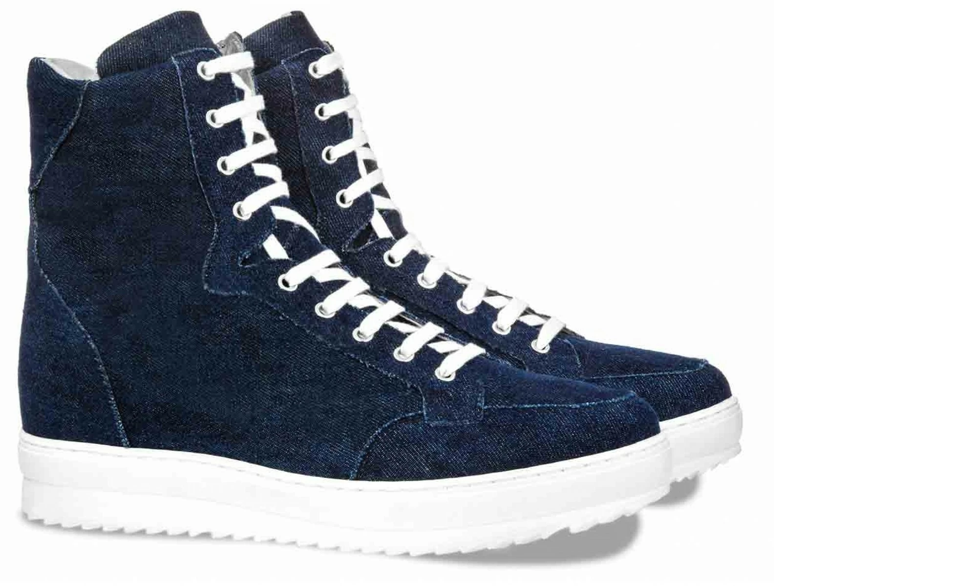 Nimes - Elevator Sneakers In Fabric From 4 To 6 Inches 4 Nimes - Elevator Sneakers In Fabric From 4 To 6 Inches - Image 2