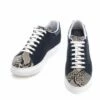 Guadalupa - Elevator Sneakers In Leather/fabric Mix From 2.4 To 3.1 Inches -Guidomaggi Shop elevator sneakers 31