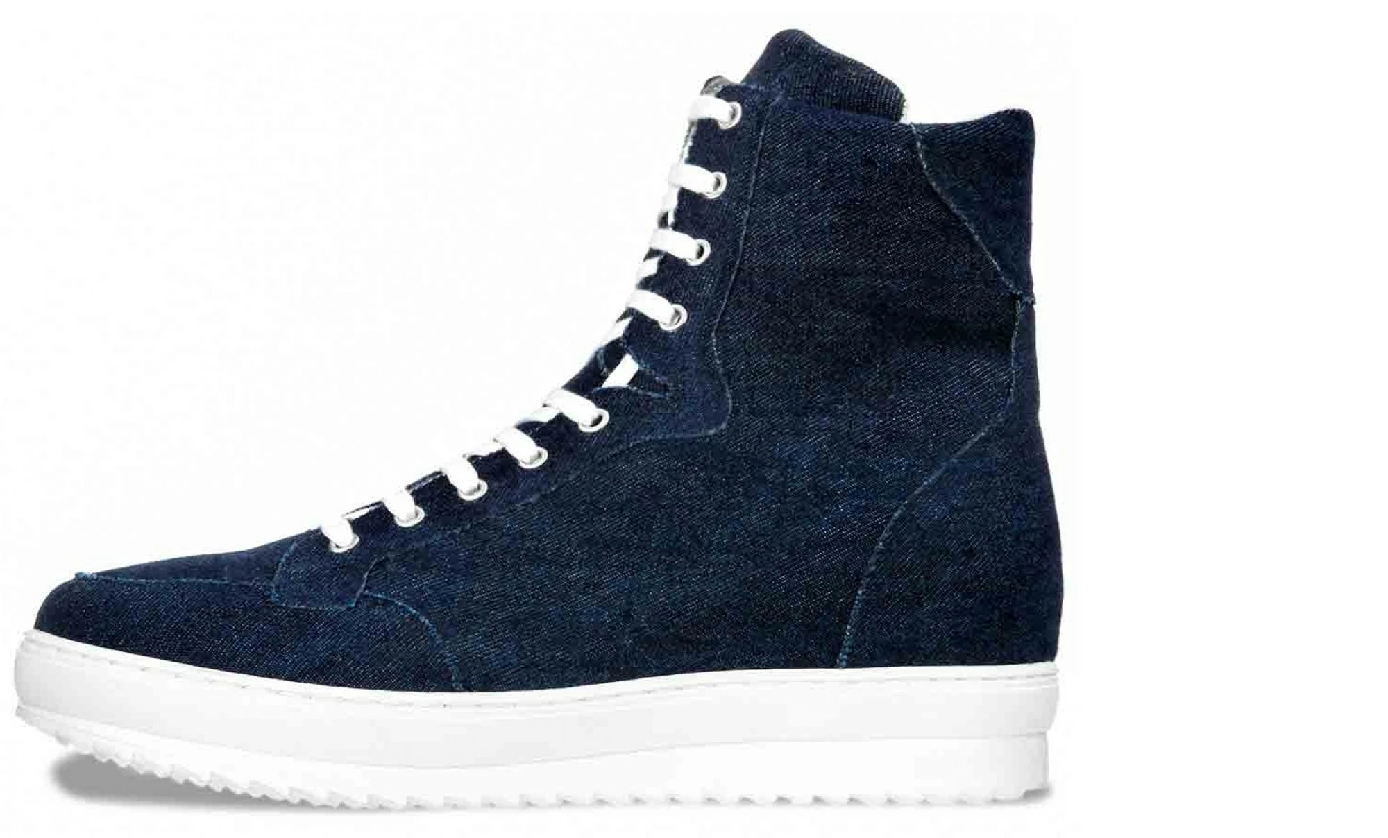 Nimes - Elevator Sneakers In Fabric From 4 To 6 Inches 5 Nimes - Elevator Sneakers In Fabric From 4 To 6 Inches - Image 3