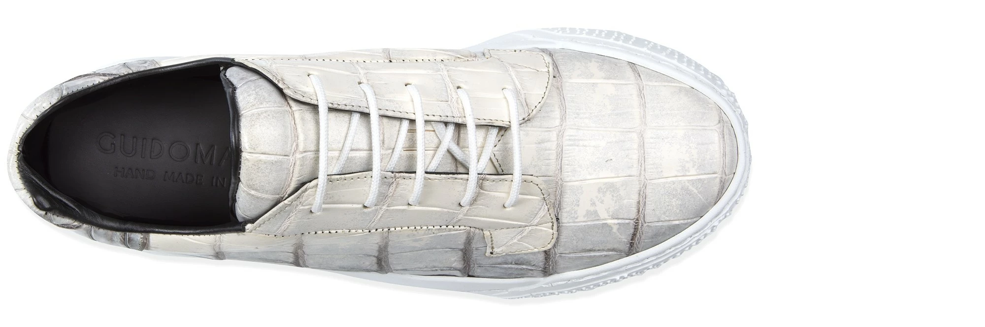 Paradiso - Elevator Sneakers In Alligator Leather From 2.4 To 4 Inches 6 Paradiso - Elevator Sneakers In Alligator Leather From 2.4 To 4 Inches - Image 4