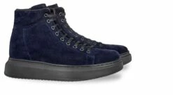 Alder - Elevator Sneakers In Suede Leather From 2.4 To 3.1 Inches