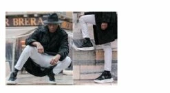 Tyga - Elevator Sneakers In Leather/fabric Mix From 2.4 To 4 Inches 17 Tyga - Elevator Sneakers In Leather/fabric Mix From 2.4 To 4 Inches -Guidomaggi Shop elevator sneakers guidomaggi tyga