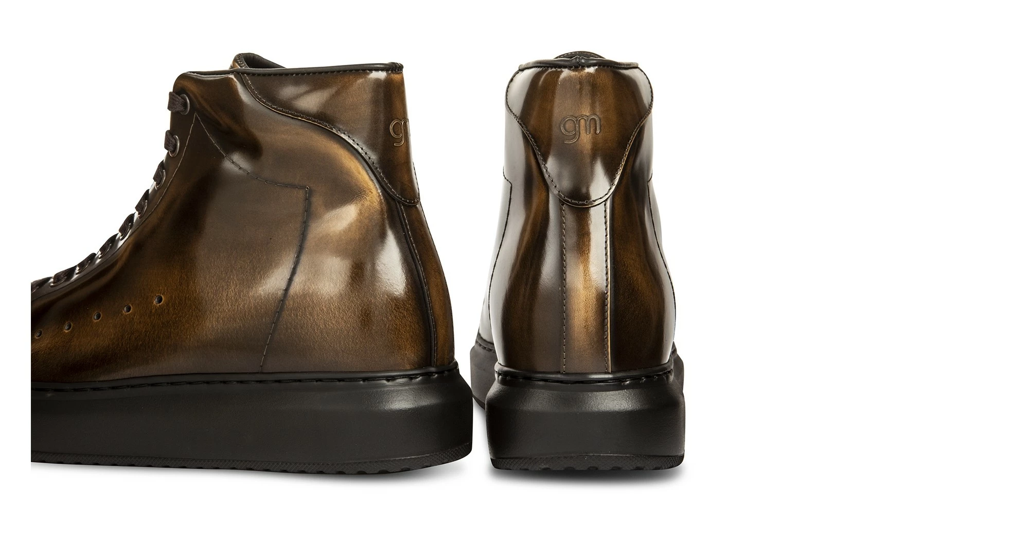 Juneau - Elevator Sneakers In Brushed Leather From 2.4 To 3.1 Inches 6 Juneau - Elevator Sneakers In Brushed Leather From 2.4 To 3.1 Inches - Image 4