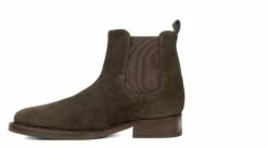 Hickman - Elevator Chelsea Boots In Suede Leather From 2.4 To 4 Inches -Guidomaggi Shop height increasing shoes 299