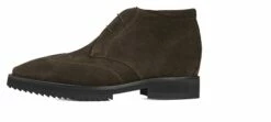 Turville - Elevator Ankle Boots In Suede Leather From 2.4 To 3.1 Inches -Guidomaggi Shop height increasing shoes 301