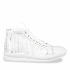 Wembley - Elevator Sneakers In Full Grain Leather From 2 To 2.8 Inches -Guidomaggi Shop height increasing shoes 3 65