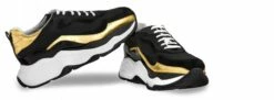 Giant Tiger - Elevator Sneakers In Leather/fabric Mix From 2.4 To 4.3 Inches -Guidomaggi Shop height increasing shoes 5 2 8