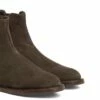Hickman - Elevator Chelsea Boots In Suede Leather From 2.4 To 4 Inches -Guidomaggi Shop hickman elevator shoes 1
