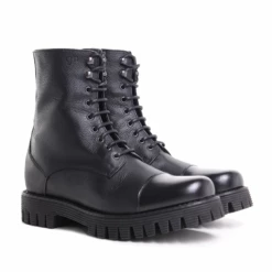 Kolyma - Elevator Boots In Mix Of Leathers From 2.4 To 3.1 Inches -Guidomaggi Shop kolyma tall shoe 1 1