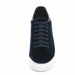 Loire - Elevator Sneakers In Leather/fabric Mix From 2.4 To 3.1 Inches -Guidomaggi Shop loire elevated shoes