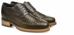 Marmirolo - Elevator Shoes In Mix Of Leathers From 4 To 6 Inches