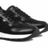 Arkansas - Elevator Sneakers In Leather/fabric Mix From 2.4 To 3.1 Inches -Guidomaggi Shop shoes that make you taller 190