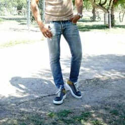 Zaragoza - Elevator Sneakers In Full Grain Leather From 2.4 To 3.1 Inches -Guidomaggi Shop sneakers zaragoza 1