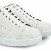 Acquaviva - Elevator Sneakers In Full Grain Leather From 2.4 To 3.1 Inches -Guidomaggi Shop sneakers con rialzo 1 3 9