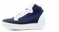 Mykonos - Elevator Sneakers In Leather/fabric Mix From 2.4 To 4 Inches 9 Mykonos - Elevator Sneakers In Leather/fabric Mix From 2.4 To 4 Inches -Guidomaggi Shop sneakers rialzanti 3 1 7