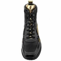 SoHo - Elevator Sneakers In Mix Of Leathers From 2.4 To 4 Inches -Guidomaggi Shop soho front