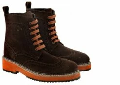 NoLita - Elevator Boots In Suede Leather From 4 To 6 Inches