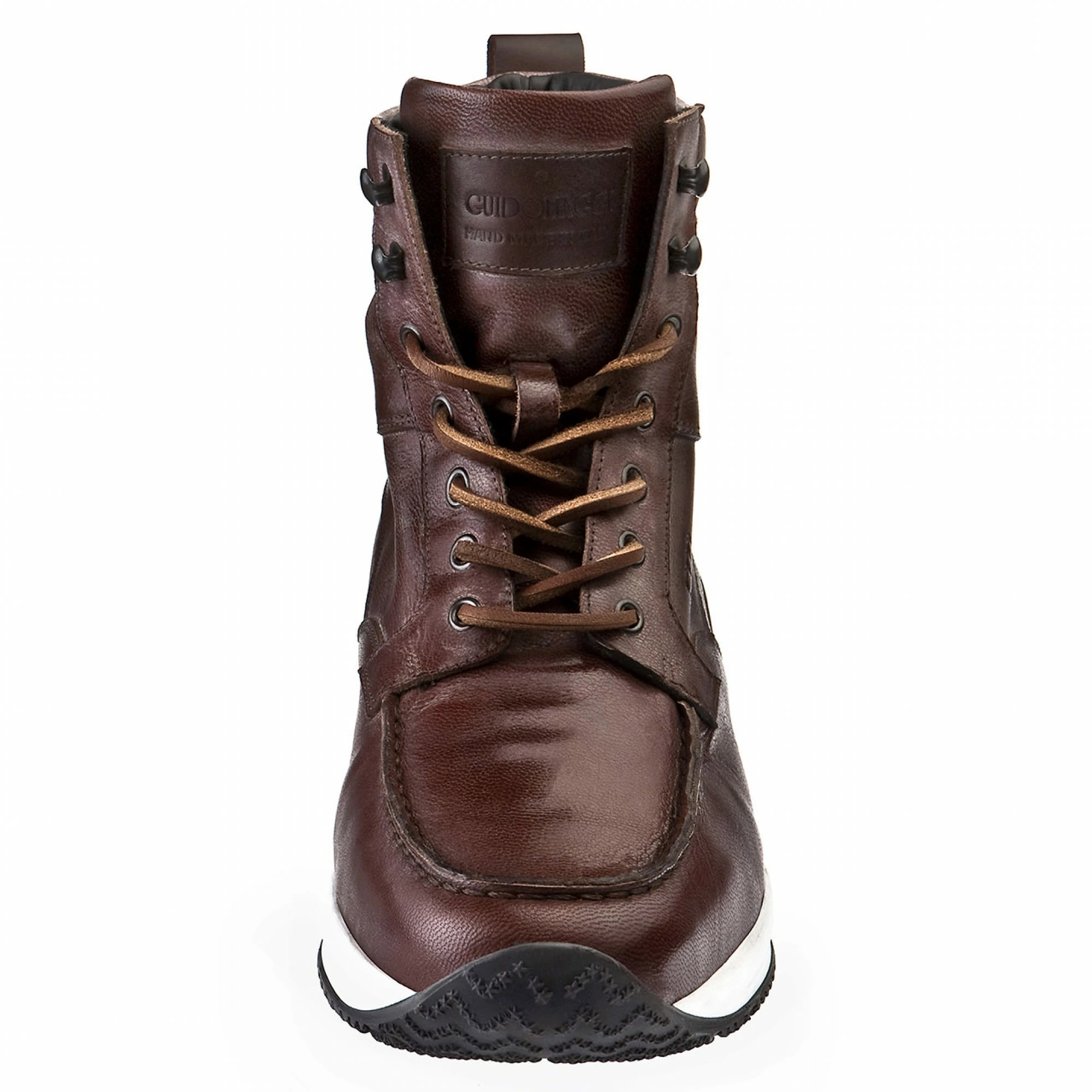 Stockholm - Elevator Sneakers In Full Grain Leather From 2.4 To 4 Inches 5 Stockholm - Elevator Sneakers In Full Grain Leather From 2.4 To 4 Inches - Image 3