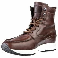 Stockholm - Elevator Sneakers In Full Grain Leather From 2.4 To 4 Inches 8 Stockholm - Elevator Sneakers In Full Grain Leather From 2.4 To 4 Inches -Guidomaggi Shop stock int