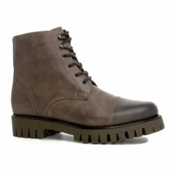 Tel Aviv - Elevator Boots In Full Grain Leather From 2.4 To 4 Inches -Guidomaggi Shop tel aviv tall men shoes 1